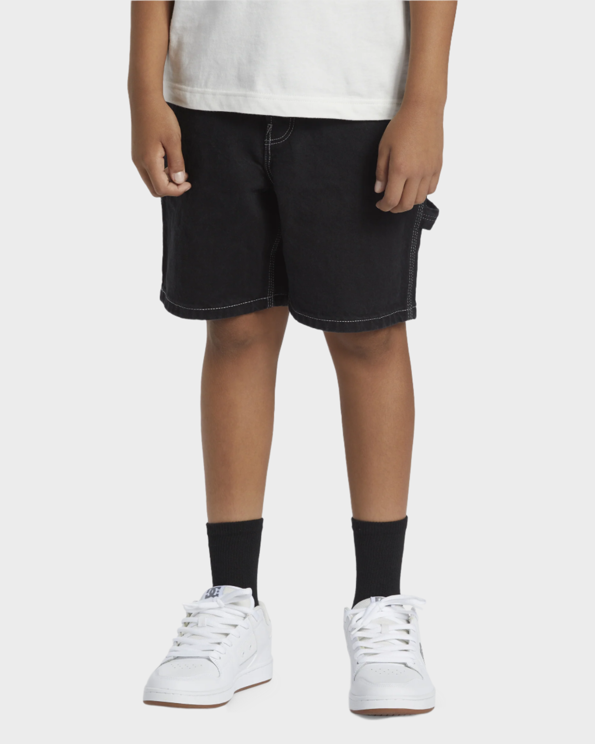 Boys 8-16 Carpenter Baggy Denim Shorts