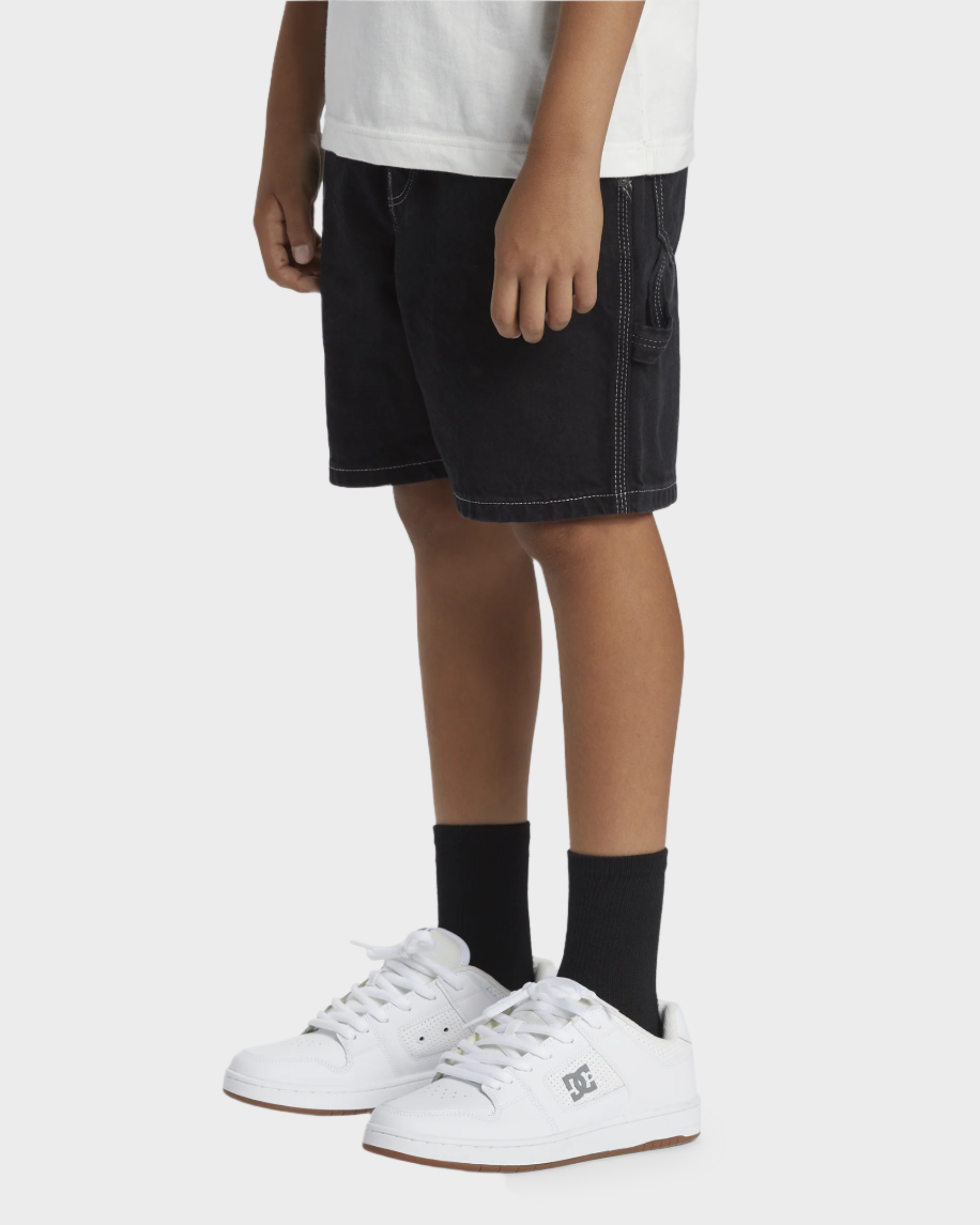 Boys 8-16 Carpenter Baggy Denim Shorts