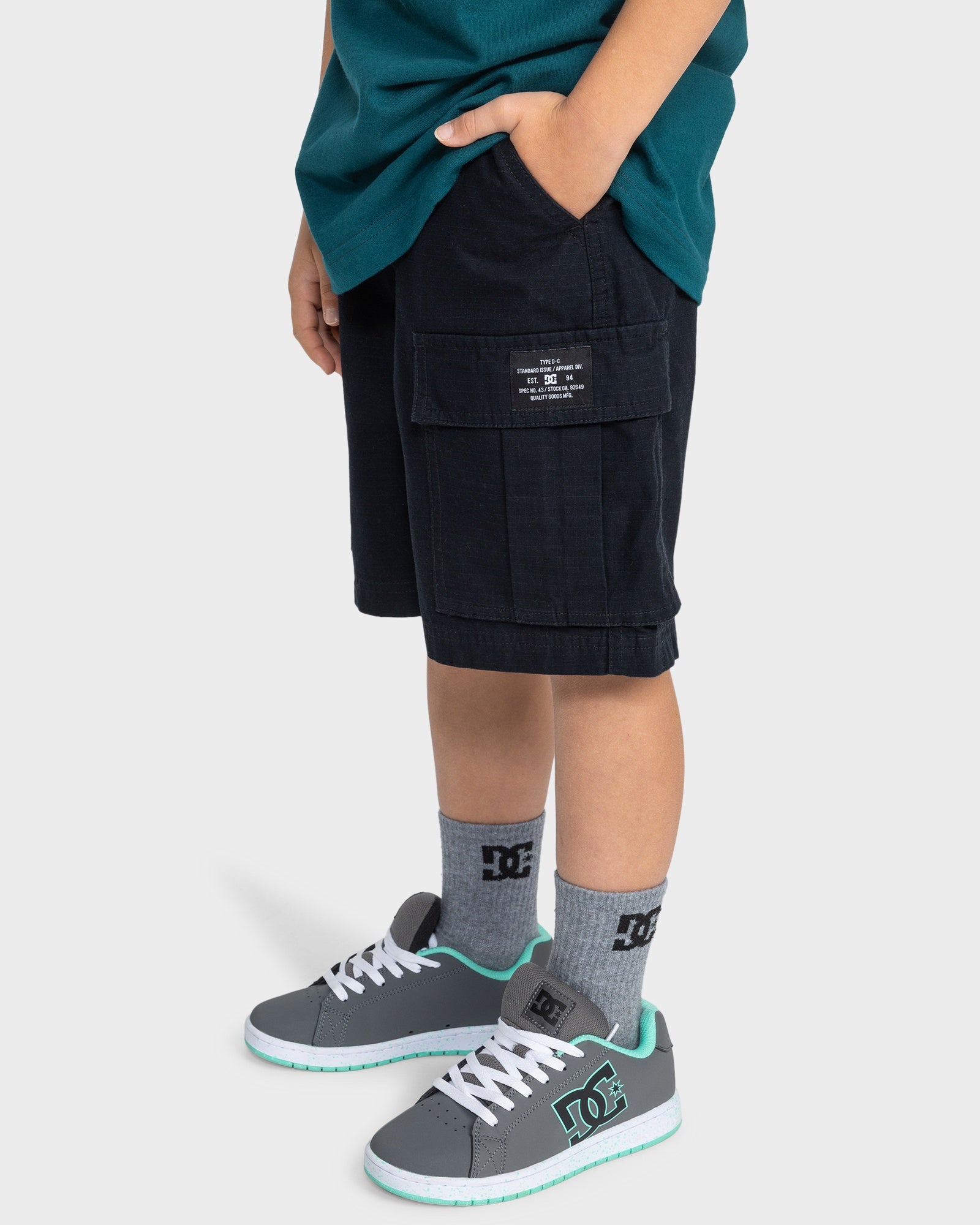 Boys 8-16 Pipeline Cargo Short