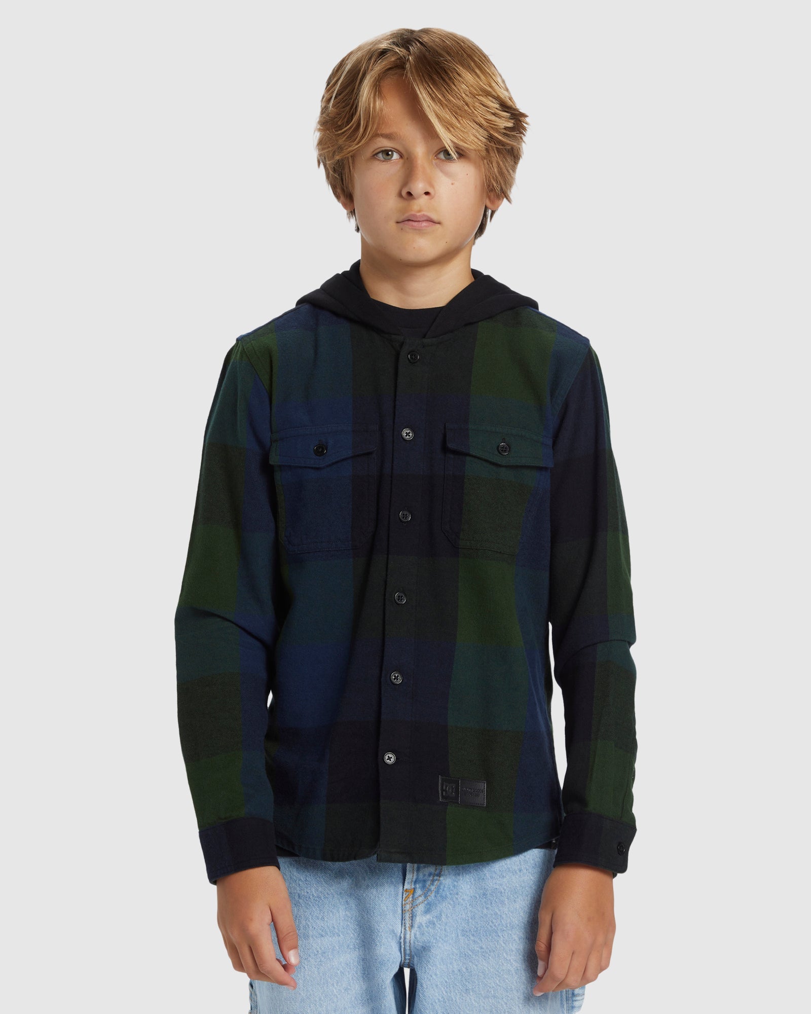 Boy's 8-16 Ruckus Hooded Shirt