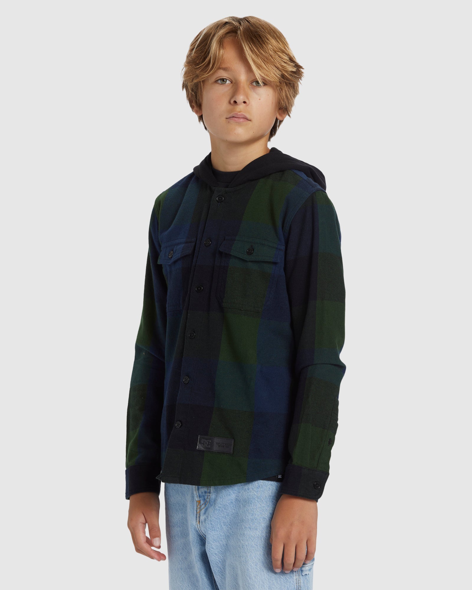 Boy's 8-16 Ruckus Hooded Shirt