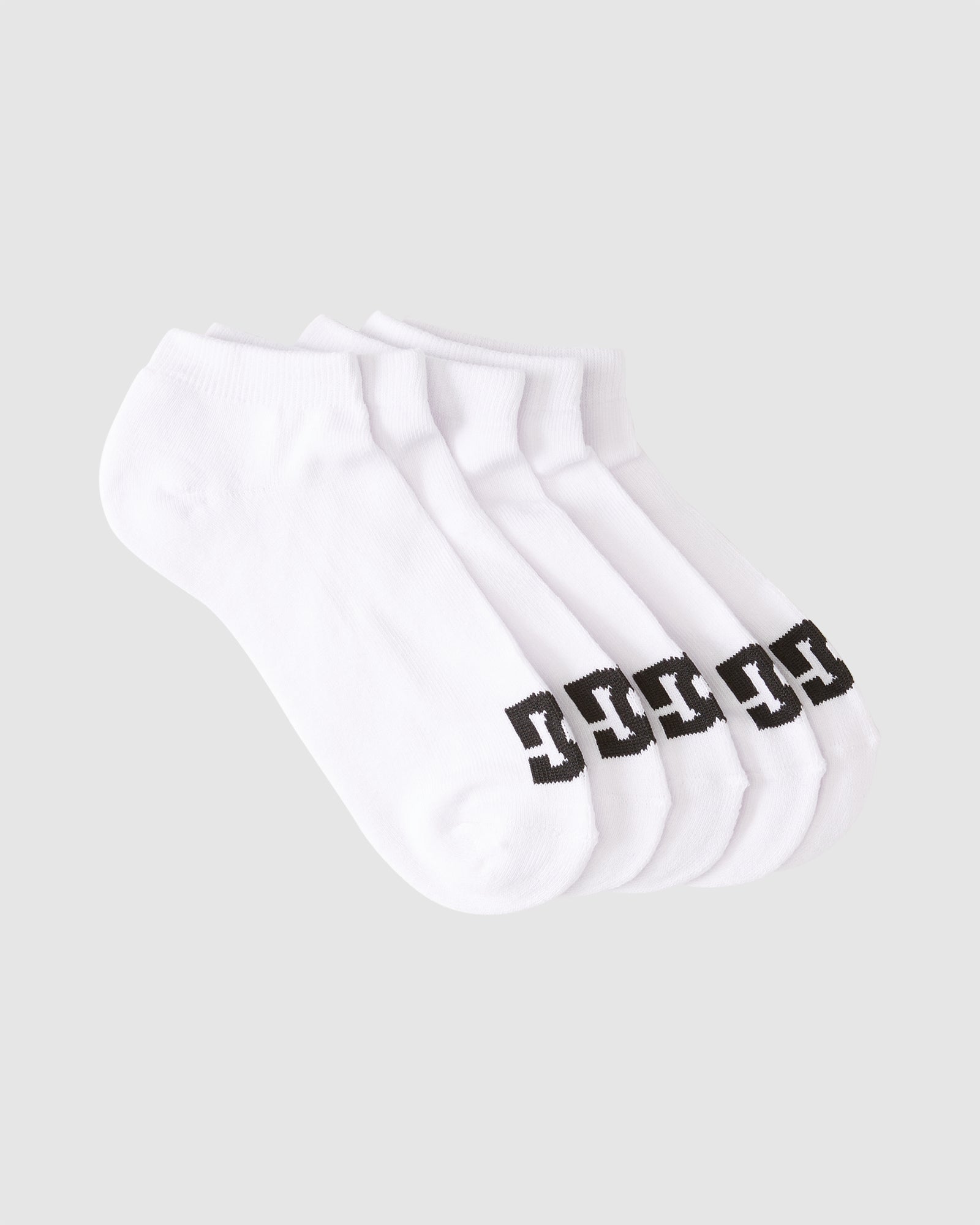 Mens DC Ankle 5 Pack Socks