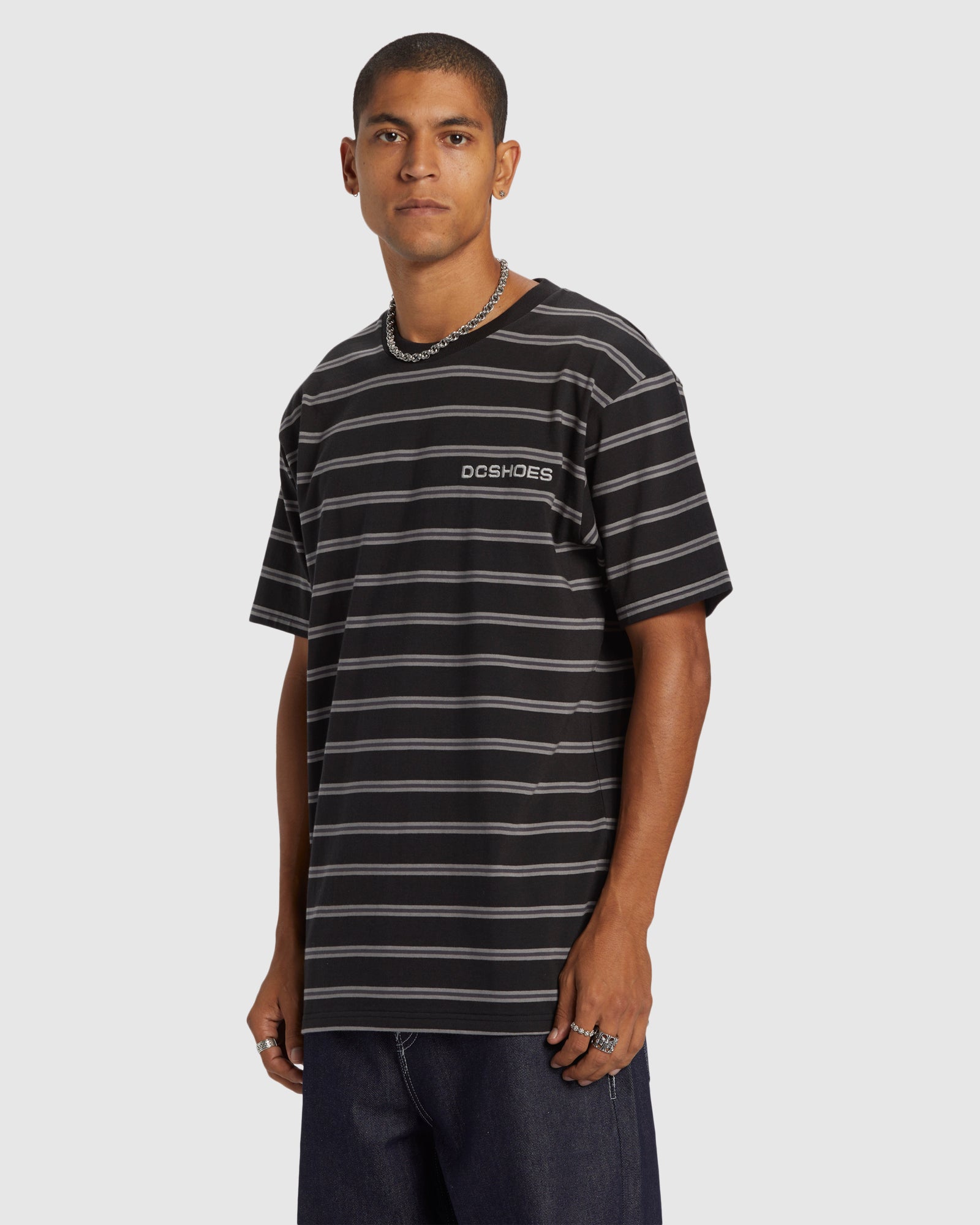 Mens Upstate Stripe T-Shirt