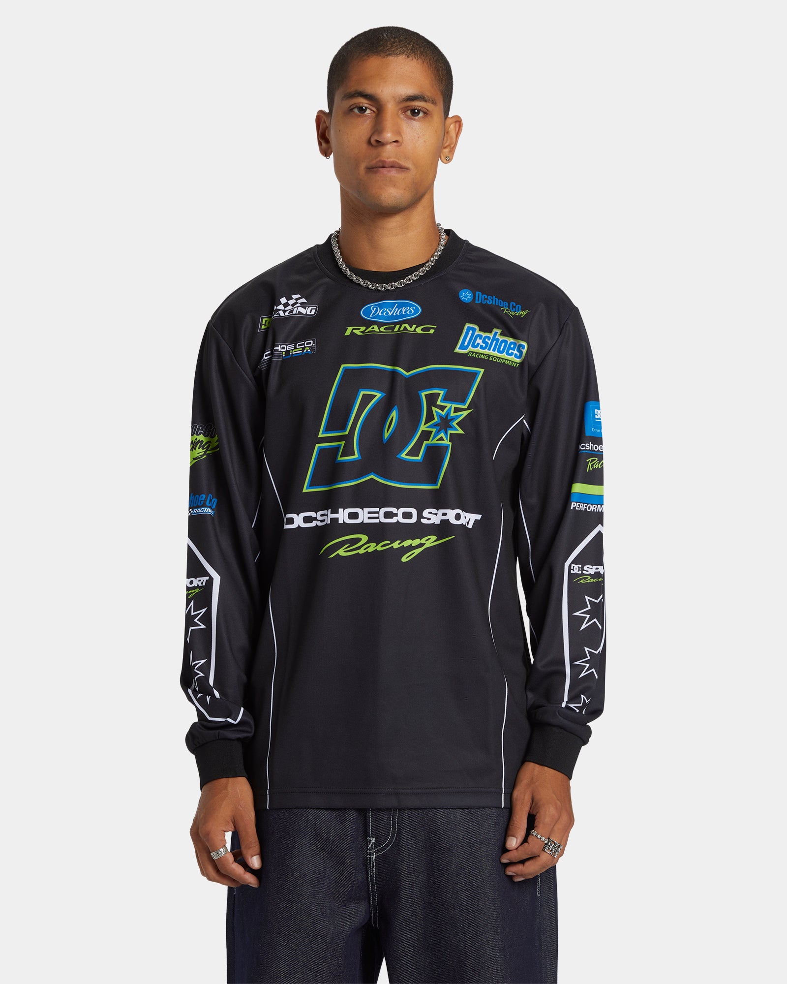 Mens Offroad Long Sleeve Jersey Top