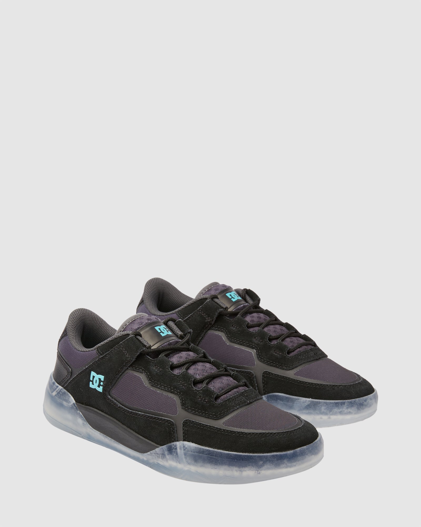 Mens Dc Metric Le Shoes BLACK GREY BLUE 7 DC Shoes