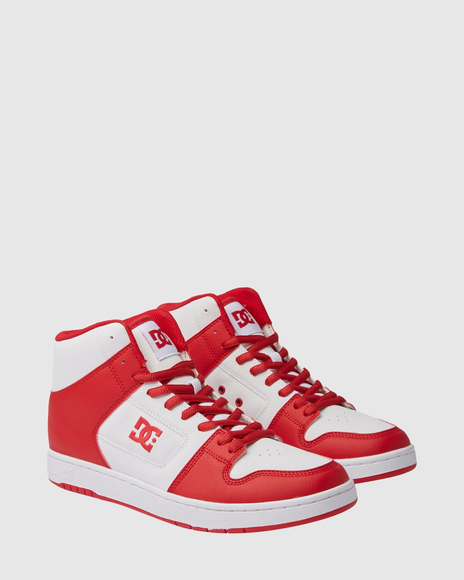 Dc shoes red and white online