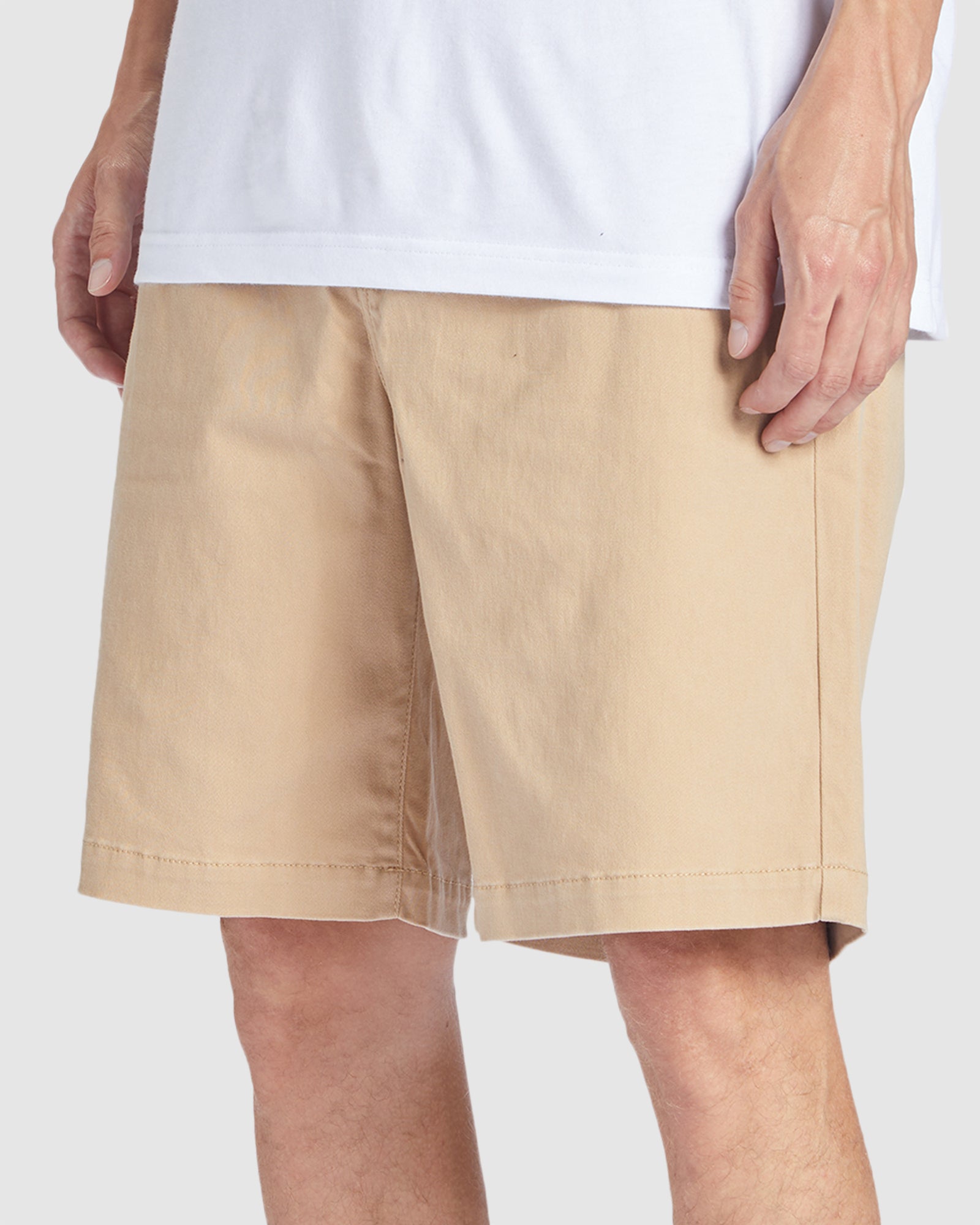 Mens Worker Relaxed Chino Shorts