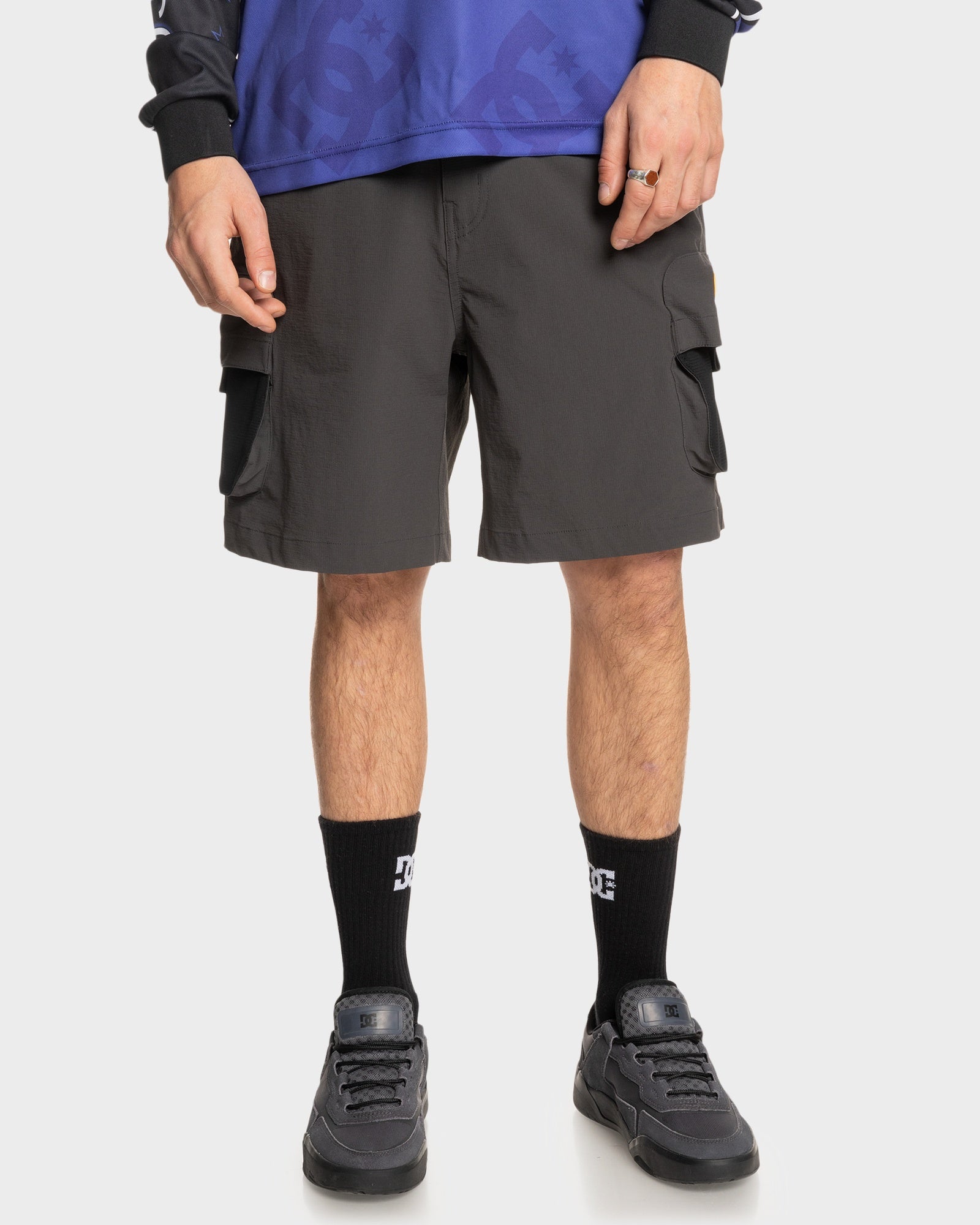 Mens Modified Cargo Shorts