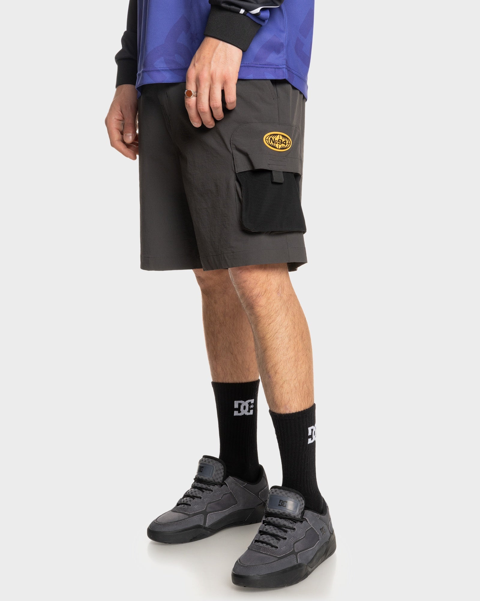 Mens Modified Cargo Shorts